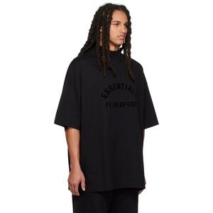 Fear of God Essentials Black Short Sleeve Tee